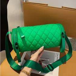 2022 New Casual Nylon Shoulder Bags Brand Designers Luxury Cotton Women Handbags sac a main femme Quilted Bucket Crossbody Bag