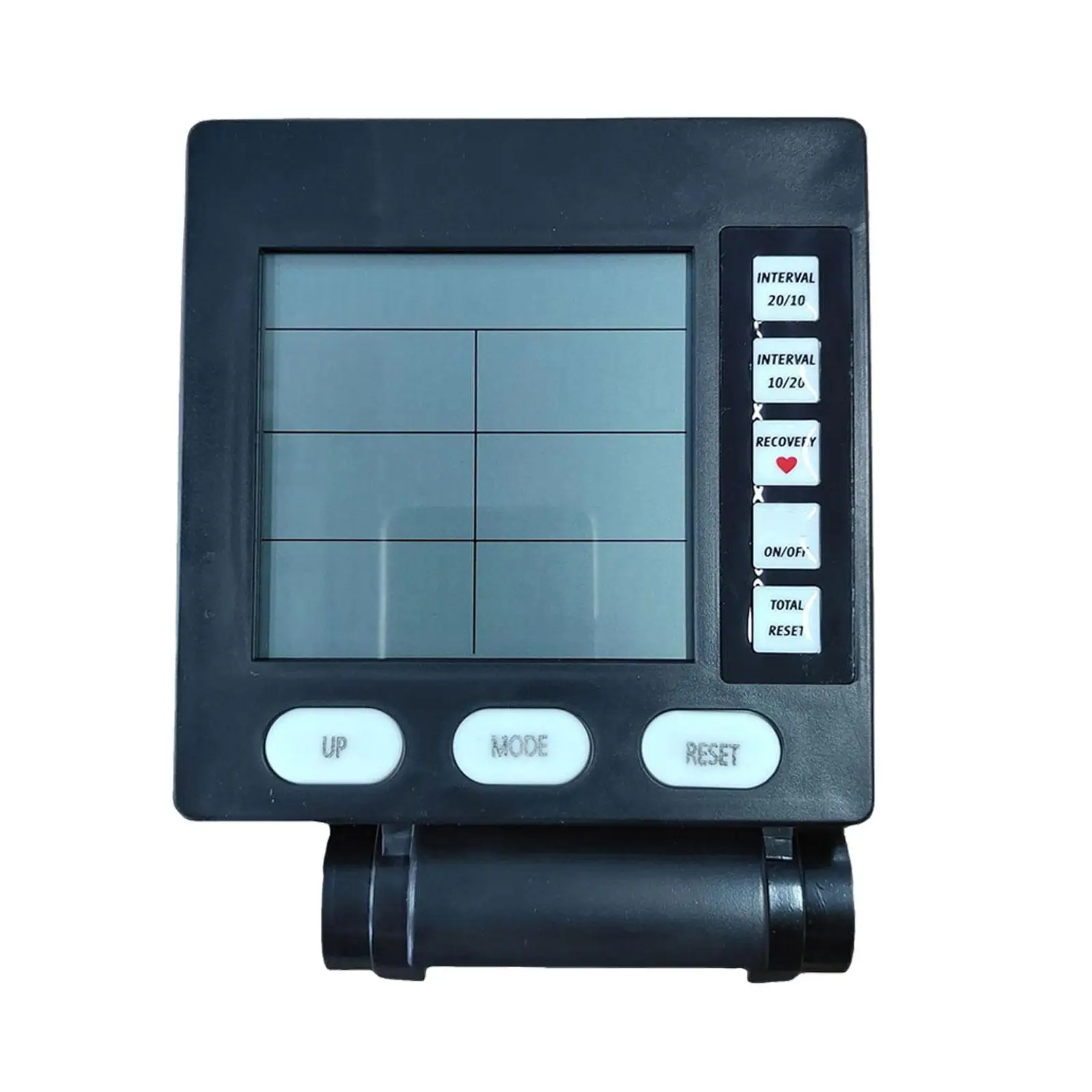 Rowing Machine Electronic Counter for Exercise Equipment Speed Distance Calorie Monitor with Time Display