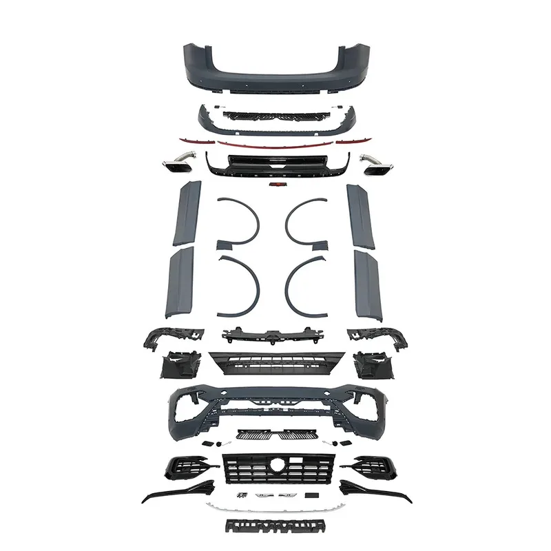 K-SEEK Hot Selling Car Bumpers Auto Body Kit R-line Kit for VW Touareg 2019