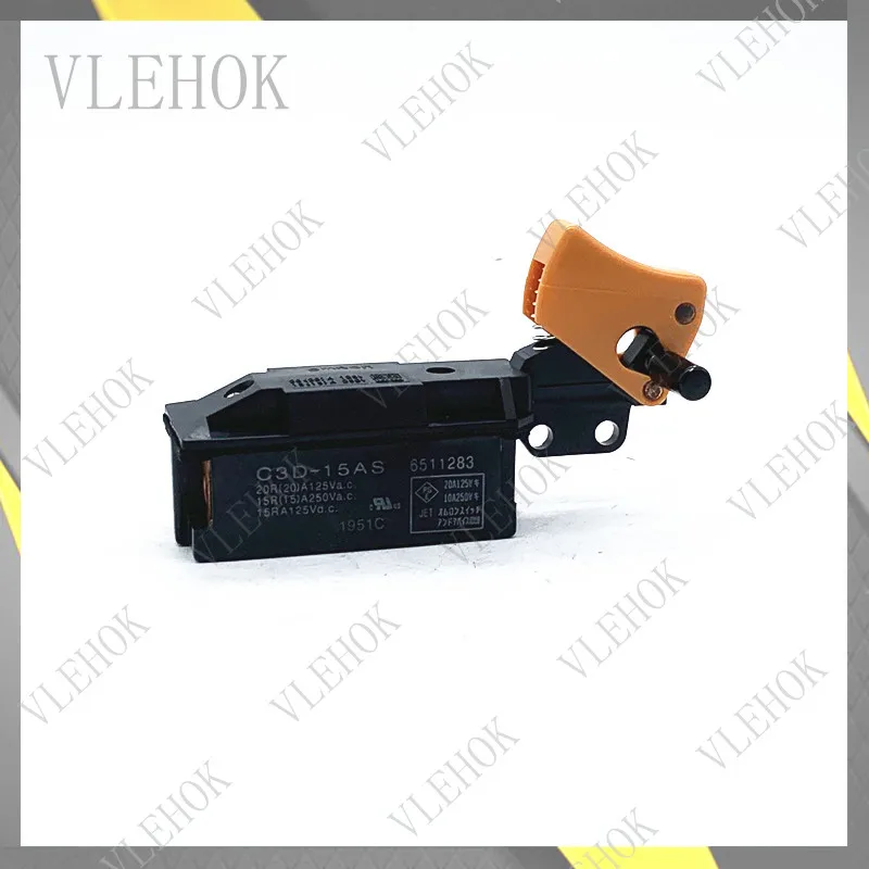 Switch for Makita 9016DB 9607BL 9609B 9607B 9627 9000BL 9005B 9015DB GA7001L GA7911 9069HB 9069NB