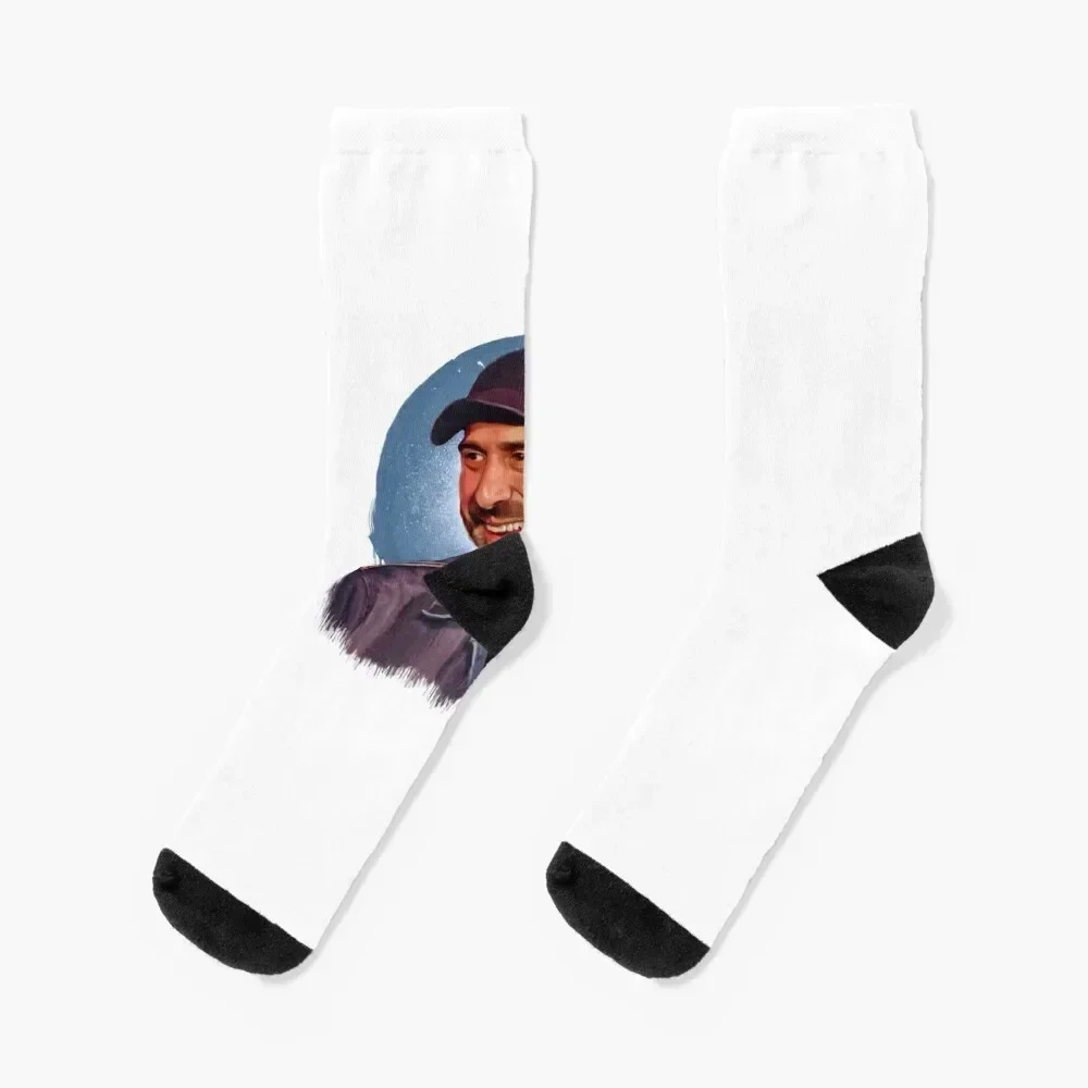 DAVE ATTELL- Famous standup comedian Portraits Socks summer cool sport Stockings man Men Socks Women's