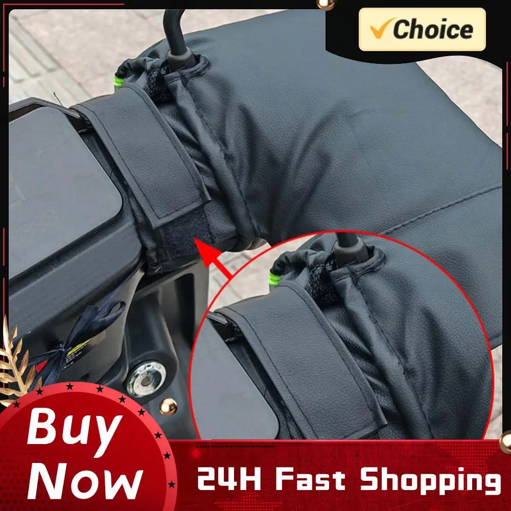 

Electric Heating Handlebar Gloves Waterproof Cycling Hands Warmer Gloves Windproof 3 Levels Setting Snowmobile Bike Accessories