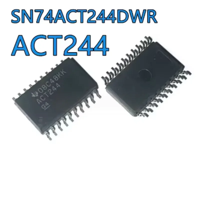 10pcs SN74ACT244DWR 74ACT244 ACT244 74ACT244SCX SOP20 7.2MM Line driver chip