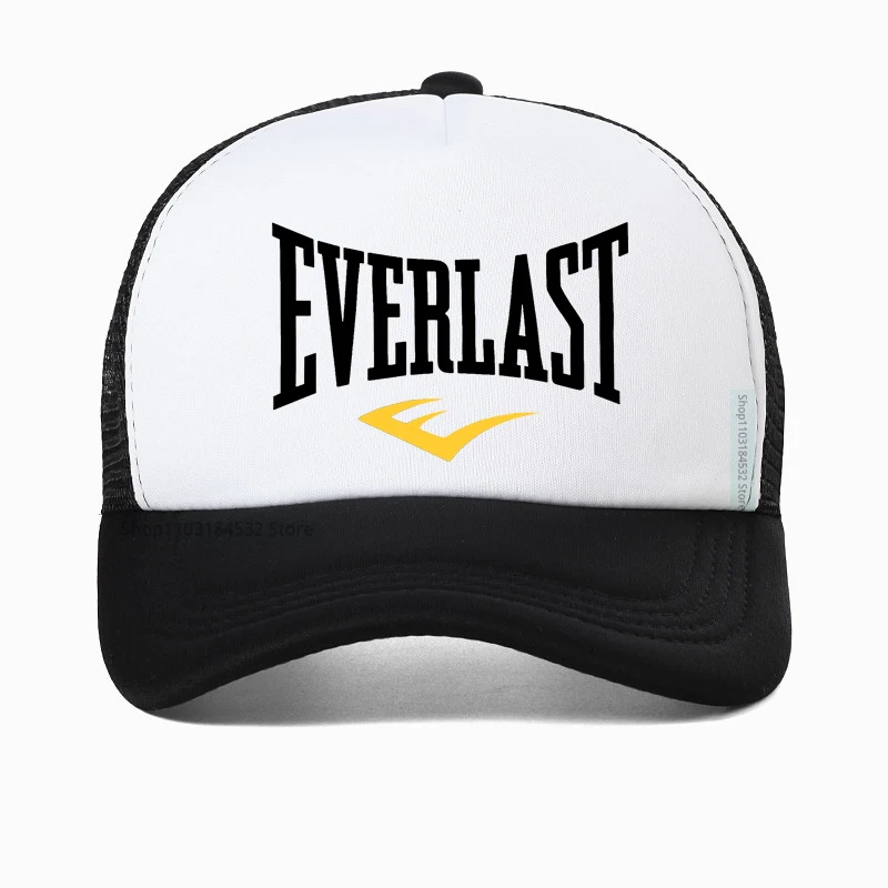 Everlast Boxing Baseball Cap men Gym Everlast Logo hat Summer Outdoor Breathable Mesh Snapback Hats Casquette