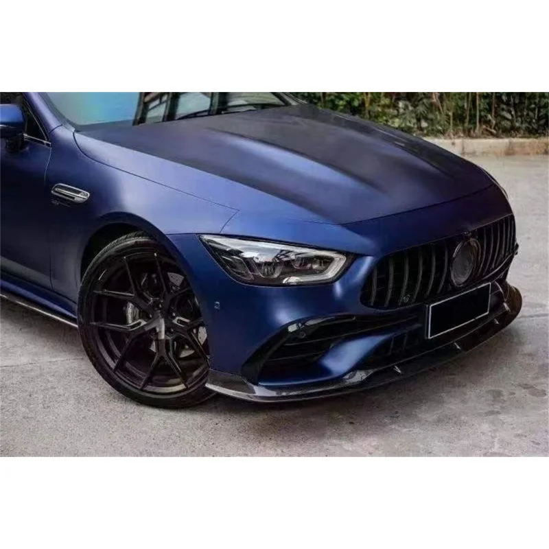 

For Mercedes-Benz AMG GT43 GT50 GT53 High Quality PK Style Dry Carbon Fiber Lip Front Bumper Spoiler Body