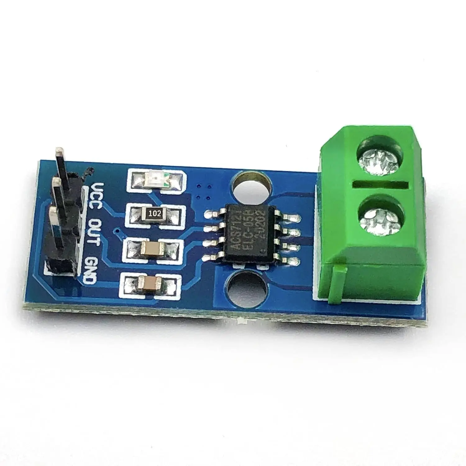 2pcs ACS712 Current Sensor Module Detector ACS712ELC 5A 20A 30A Amps Amperage Range