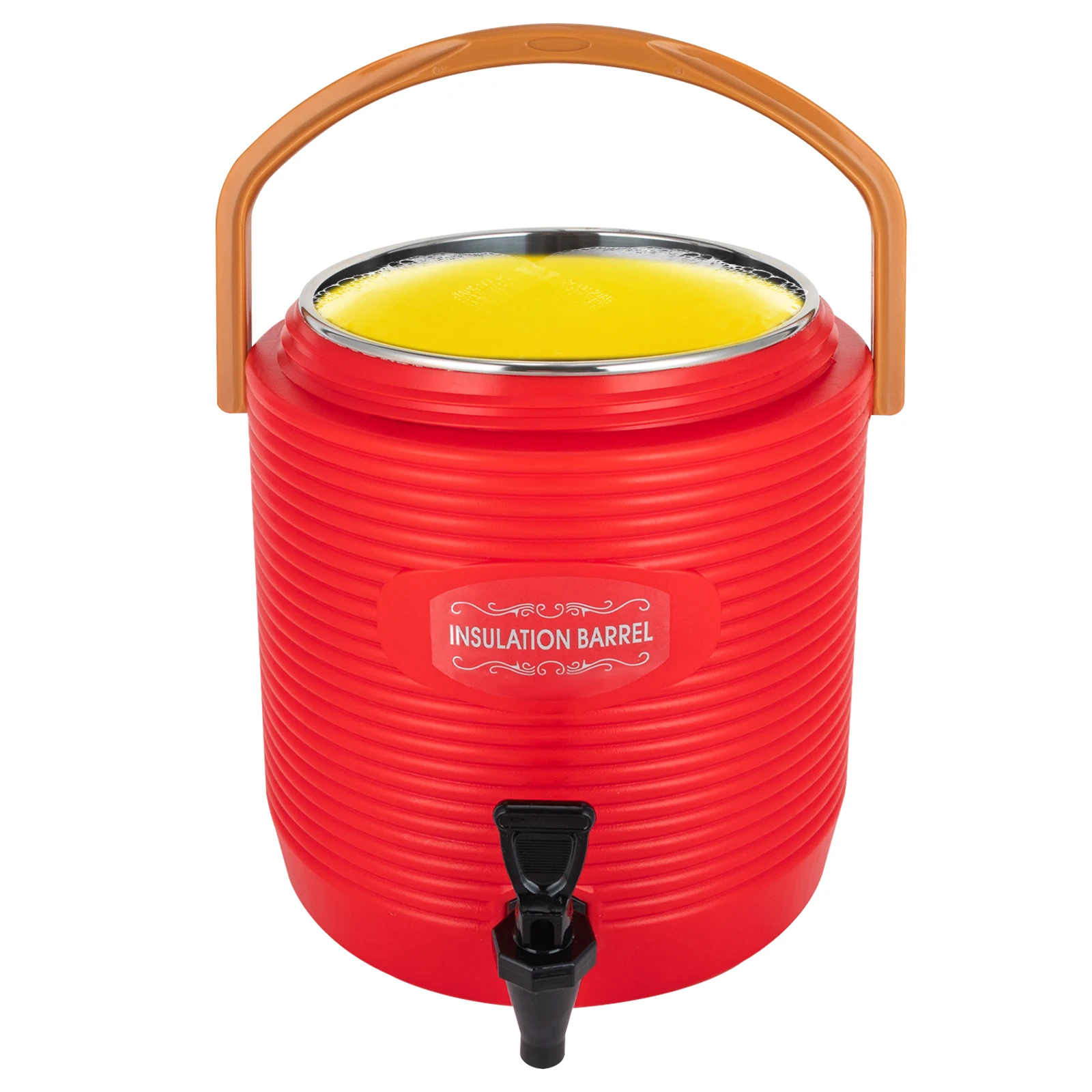 

2.91-gallon insulated bucket, 201 stainless steel interior, polyurethane foam insulation, leak-proof design,