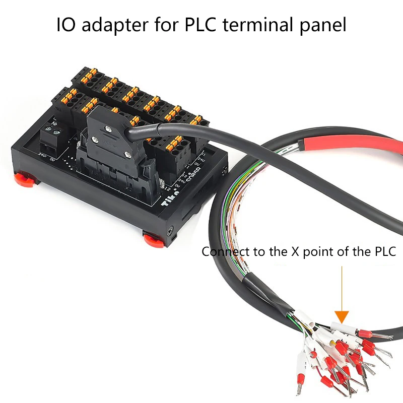 PLC sensor terminal block row 2 and 3 line magnetic proximity switch conversion board S080 S081 S086 - 2
