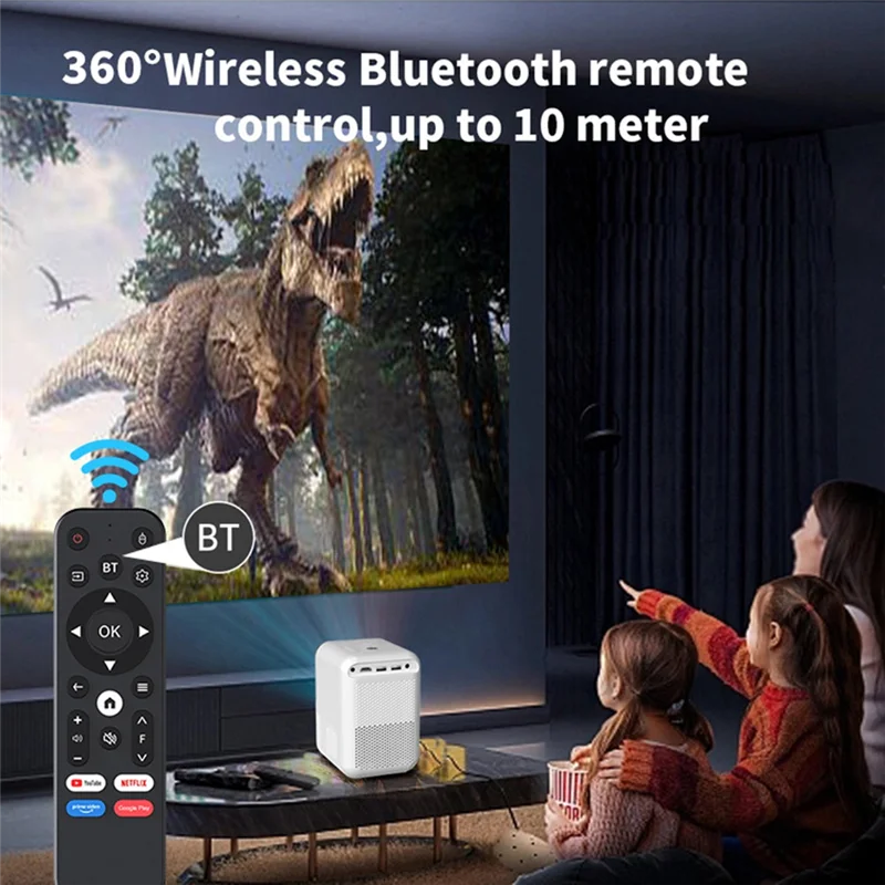 

High Quality-X10 Wifi Mini Projector 1080P HD Universal Projector Manual Zoom Smartphone Projector Movie PC TV Durable With EU P