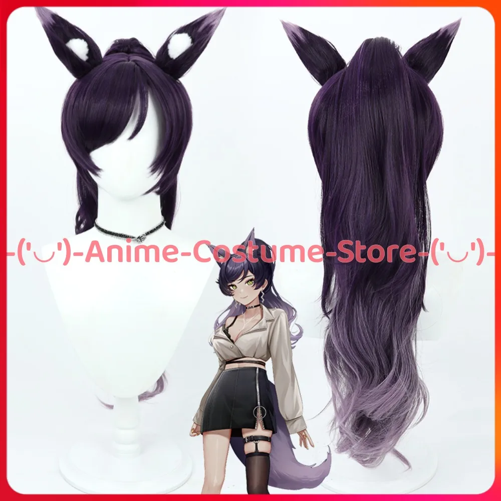 

NIJISANJI VTuber Project Seki Косплей Парик Аниме Персонаж Хэллоуин Карнавальный костюм для вечеринки Парики Термостойкие синтетические волосы