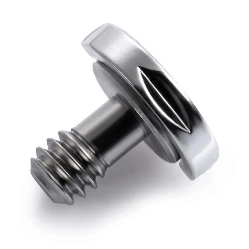 1/4 Inch Camera Quick Release Screw Tripod Screw Adapter Connecter Video Camera Rig Accessories Ball for Head Lens Colla