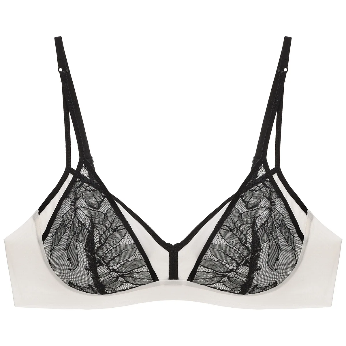 

Женский кружевной бюстгальтер с вышивкой, мягкое нижнее белье пуш-ап, элегантный женский бюстгальтер без косточек, повседневное женское тонкое нижнее белье с цветочным принтом