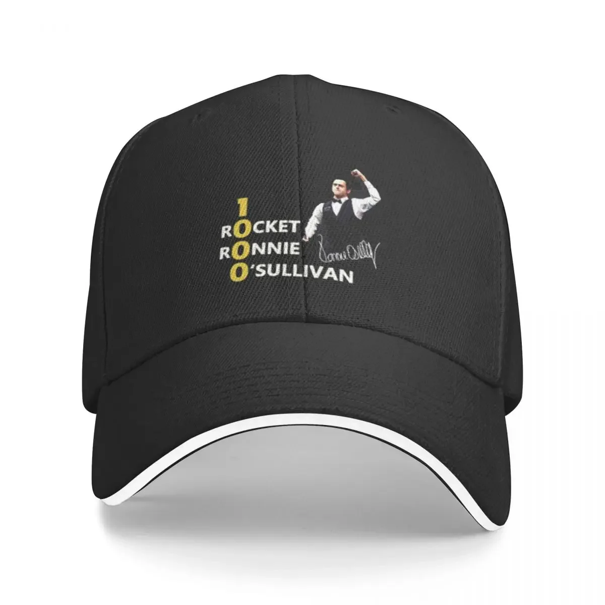 Ronnie Osullivan,rocket ronnie osullivan, Baseball Cap Visor Luxury Hat Caps Male Women's