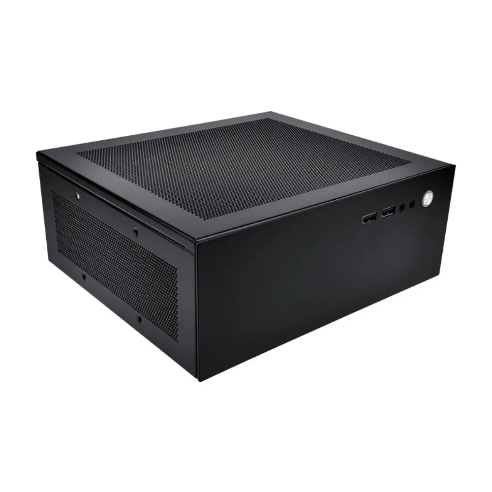 Portable M100 Mini Desktop Chassis 4.3L Volume Compatible With 17x17 Board And 1U Power Adapter