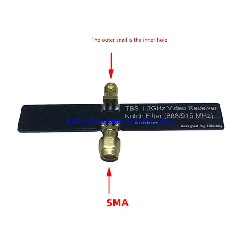 96GD Advanced 915MHz Filter High Performances 915MHz Filter for Stable Video Signals Transmission in Challenging Environment