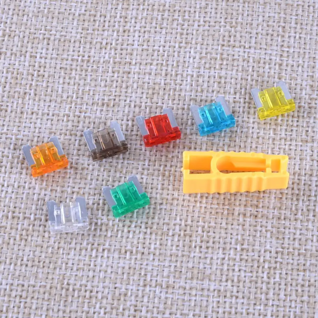 Universal 70Pcs Micro2 Automotive Fuse Blade Assortment Kit 5A 7.5A 10A 15A 20A 25A 30A for Car SUV Truck Boat Camper RV ATV UTV