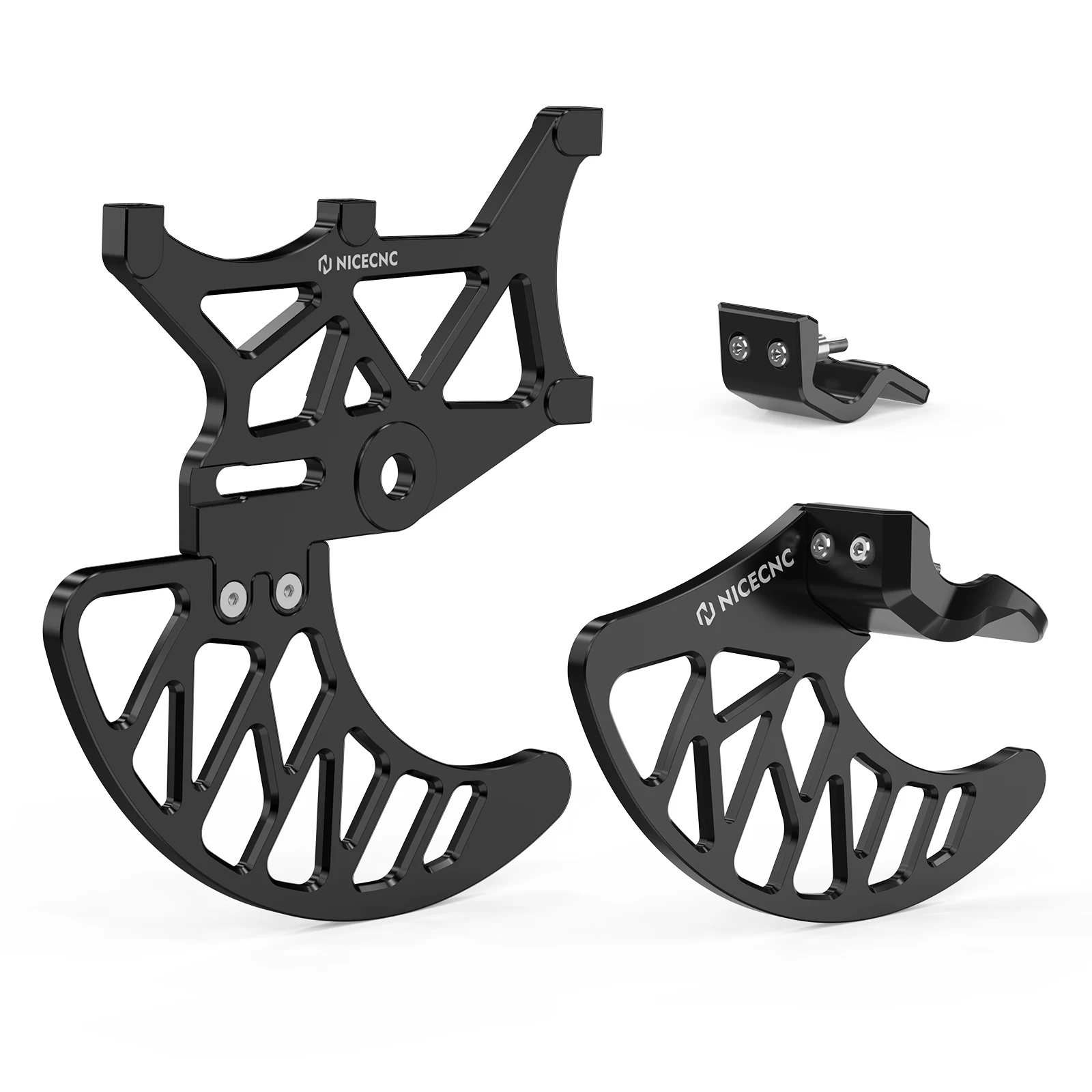AliExpress NICECNC Front Rear Brake Disc Guard & Front Fork Leg Guards For Surron Light Bee X S L1E For Segway X160 X260 Electric Dirt Bike