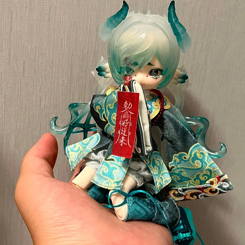 

Подлинная коробка Penny'S Box Luluya, ограниченная серия, зомби в китайском стиле, милая игрушка, модель, гаражный комплект, 8-точечная кукла Bjd, кавайный подарок для девочки