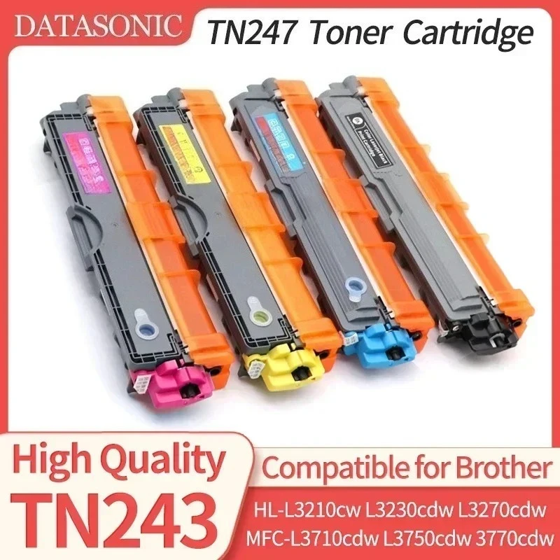 Eu tn243 tn247 toner תואם לאחיו HL-L3210cw l3230cdw l3270cdw MFC-L3750 l3710 3770cdw DCP-L3510cdw l3550cdw
