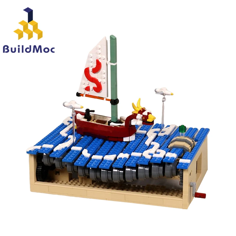 

Ocean Adventure Model Building Blocks - DIY Creative Home Decoration, the best gift for building block lovers and collectors