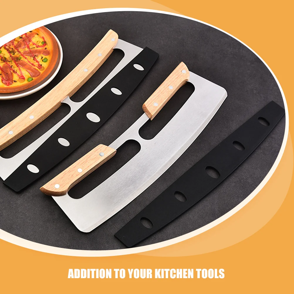 10Pcs Pizza Cutter Blade Covers Semi-Circle Edge Guards Knife Protection Portable for Kitchen Gadgets Bbq