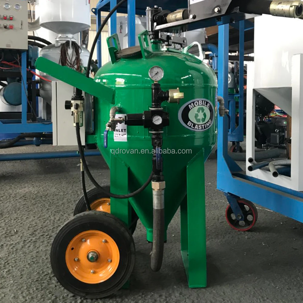 Dustless Sand Blaster Machine Rust Remove Sandblasting