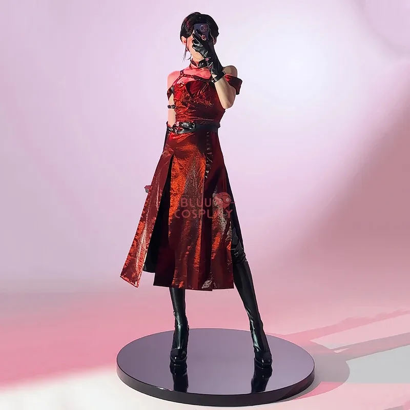 

LQSBluuCosplay Enchanting Veil Heroine Cosplay Costume Game Love and Deepspace R-Quality Women Red Dress Qinche Sylus