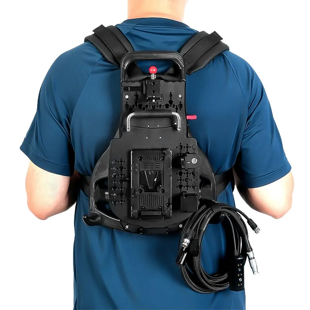 Alvins V-Mount Battery Backpack Plate for ARRI ALEXA Mini S35, Sony with XLR Power Output Handle Fixing Plate