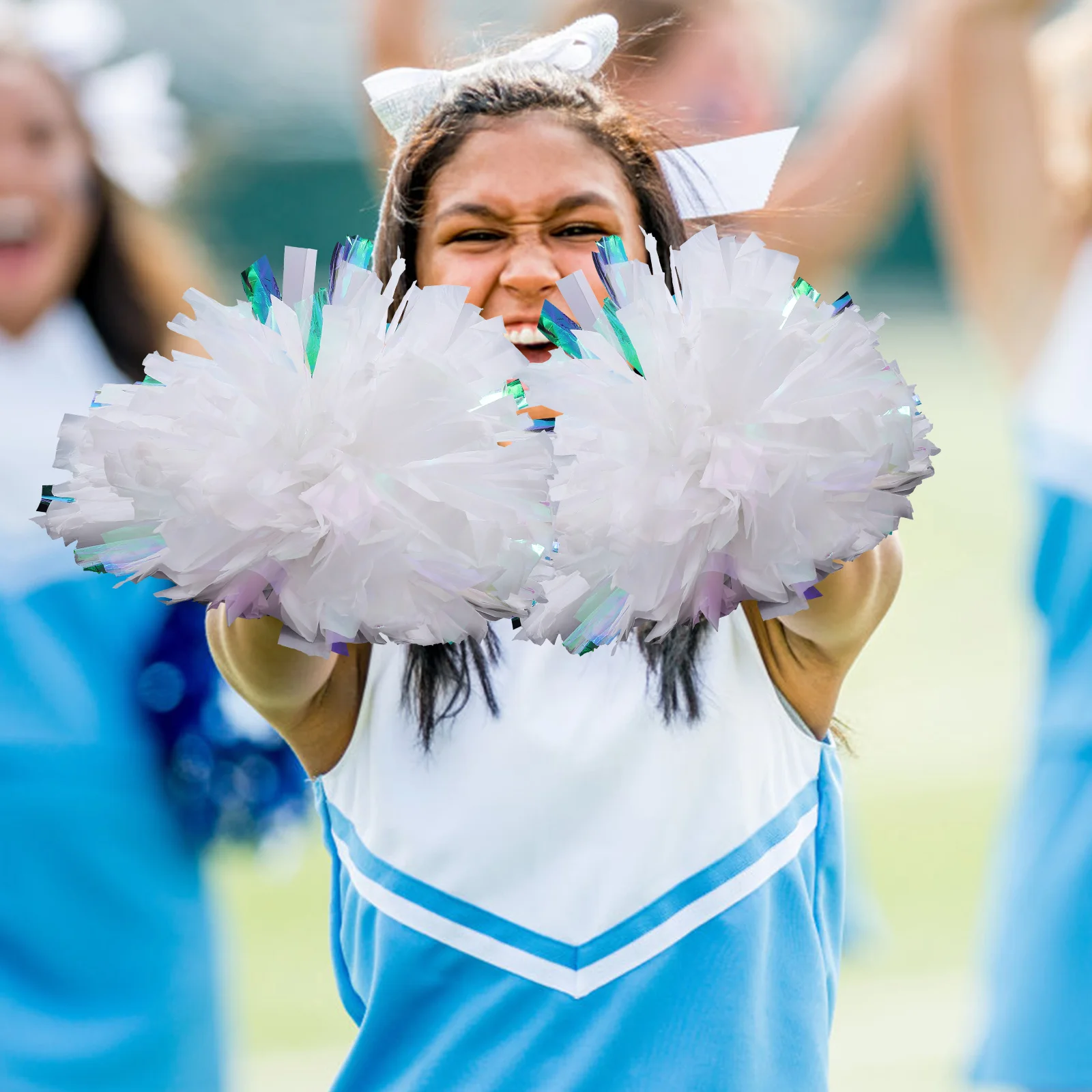 Cheerleader Accessories Cheerleaders Bouquet Portable Cheerleading Props Lightweight Pom Poms Delicate Cheering Pompom