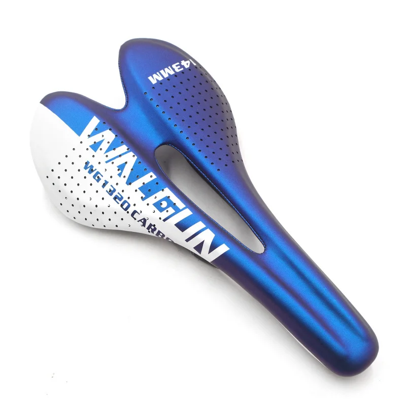 WALGUN WG1320Carbon Fiber Saddle Ultralight Bicycle Saddle Highway Mountain Bicycle166mm 143mm