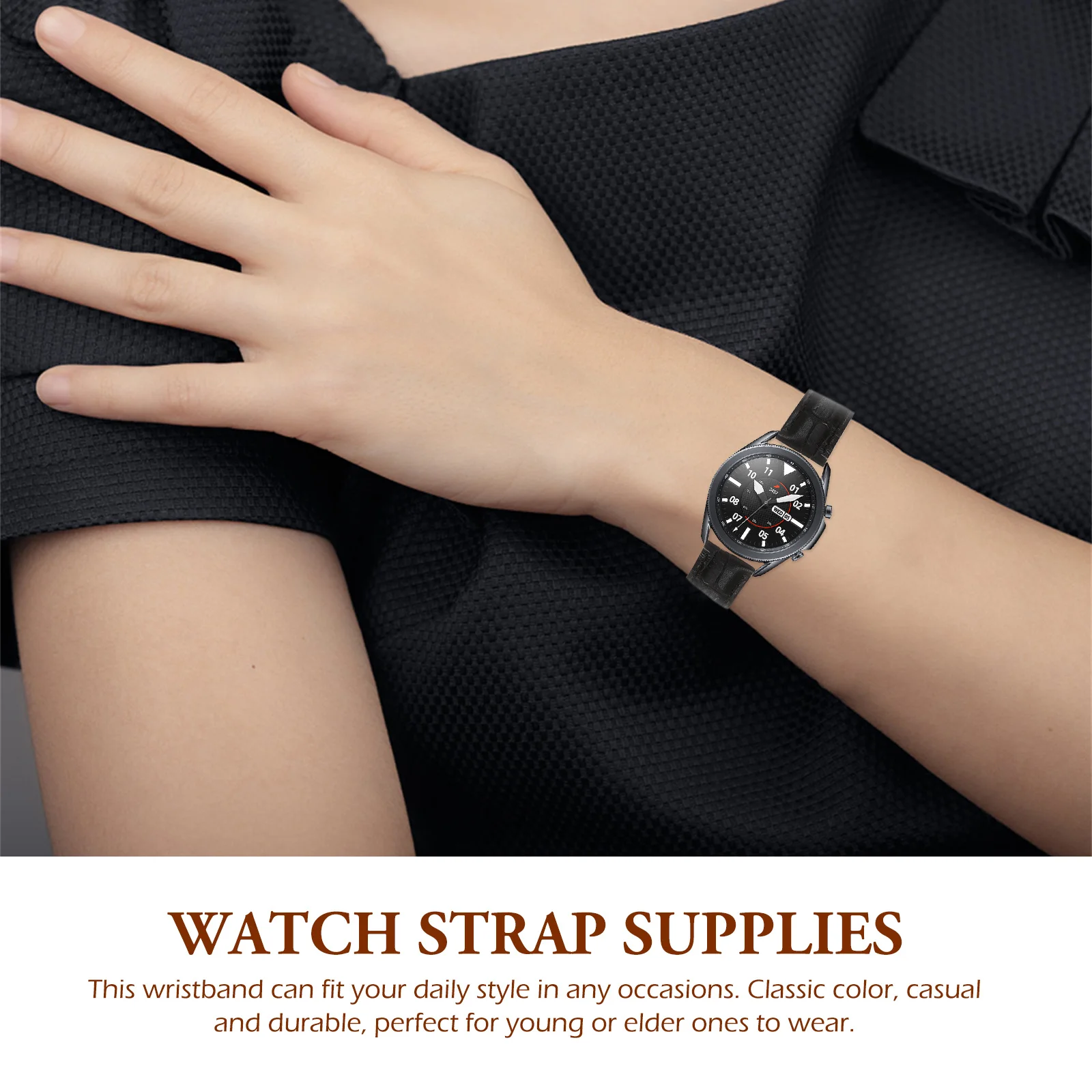 

Watchb Durable Daily Style Casual Watch Wristb Strap Supplies Fit Occasions Premium Material Long Term Use Watch