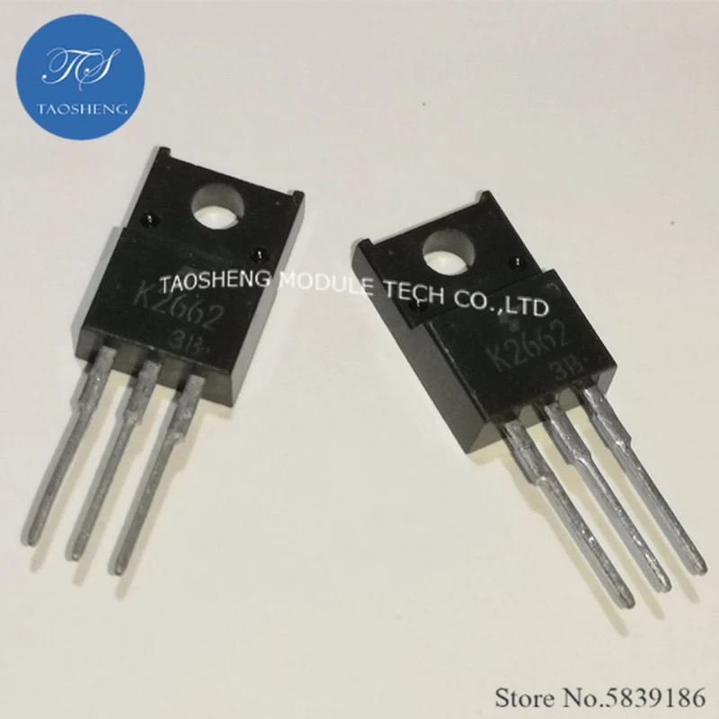 1PCS 100% NEW AND ORIGINAL K2662 2SK2662 TO-220F