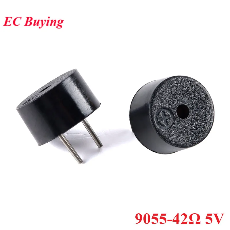 10Pcs/5pcs 9055 5.5R 42R ohm 5.5Ω 42Ω Integrated Passive Buzzer 1.5V 5V Electromagnetic Buzzers High Temperature Alarm Speaker