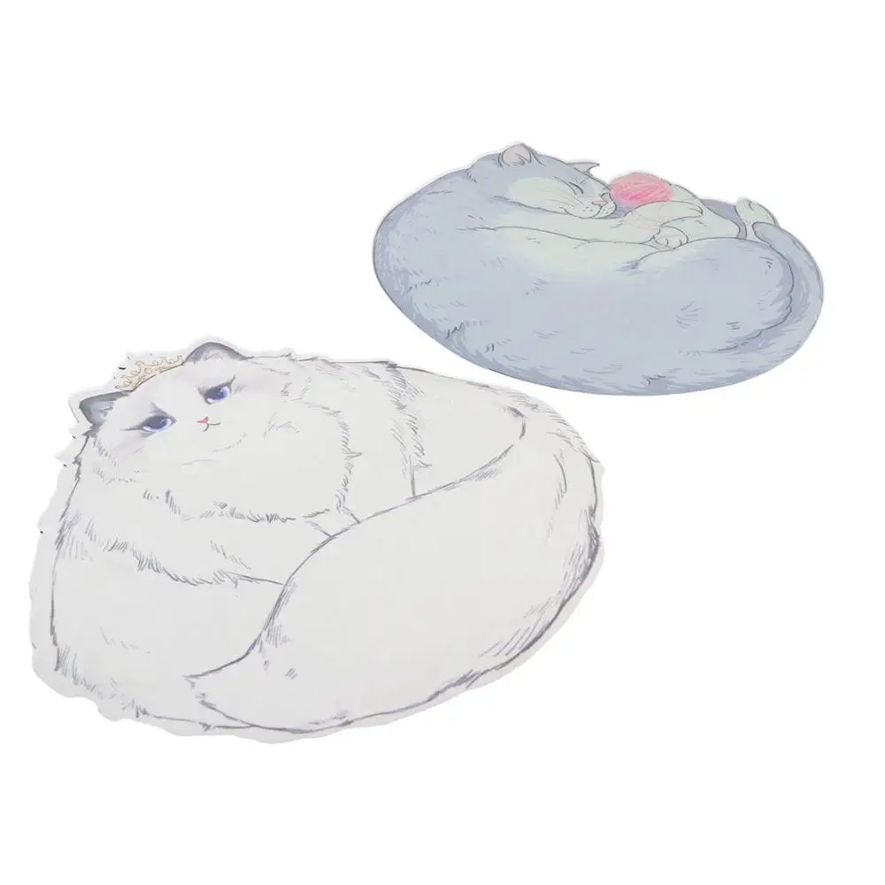 

Cartoon Cat Kitty Mouse Pads Waterproof Desk Mat Waterproof Keyboard Mat Thickened Anti-Slip Kawaii Cat Mouse Pad Home Decor