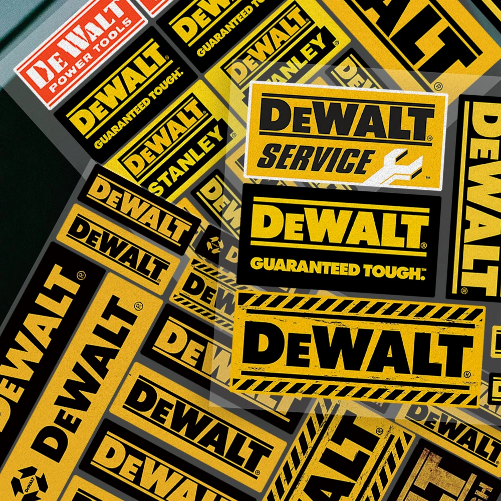 Motorcycle decals reflective body stickers car and bicycle helmet decals safety riding gear enhanced visibility For D-DEWALTS