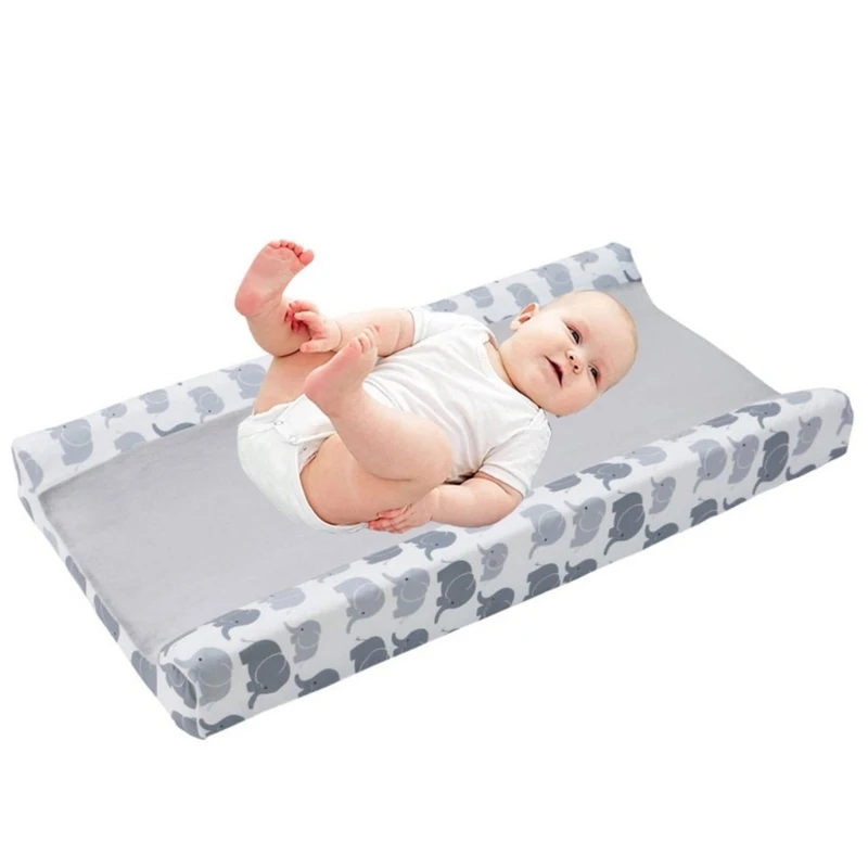 Portable Baby Changing Pad Cover Soft Breathable Changing Table Sheets Newborn Infant Changing Pad Covers for Babies A2UB