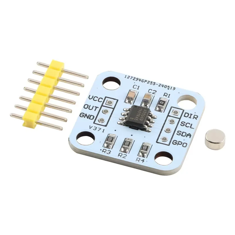 AS5600 Magnetic Encoder 12-bit Programmable Non-Contactless Magnetic Angular Position Sensor Module