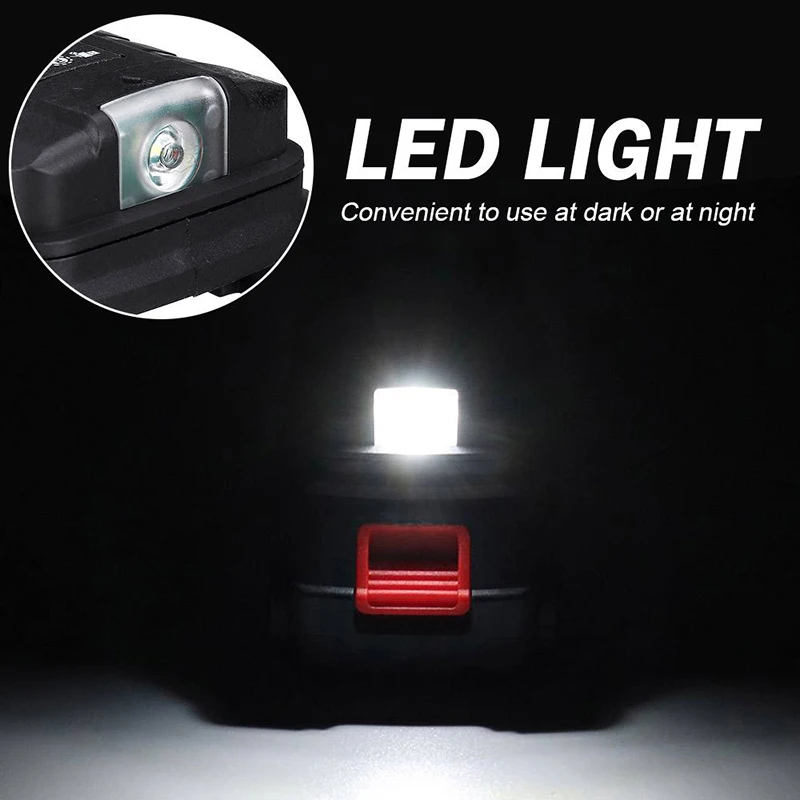 Adapter LED Lamp Flashlight USB Phone Charger Working Light For 14-21V Li-on Battery Dual USB Converter Power Bank Accessories