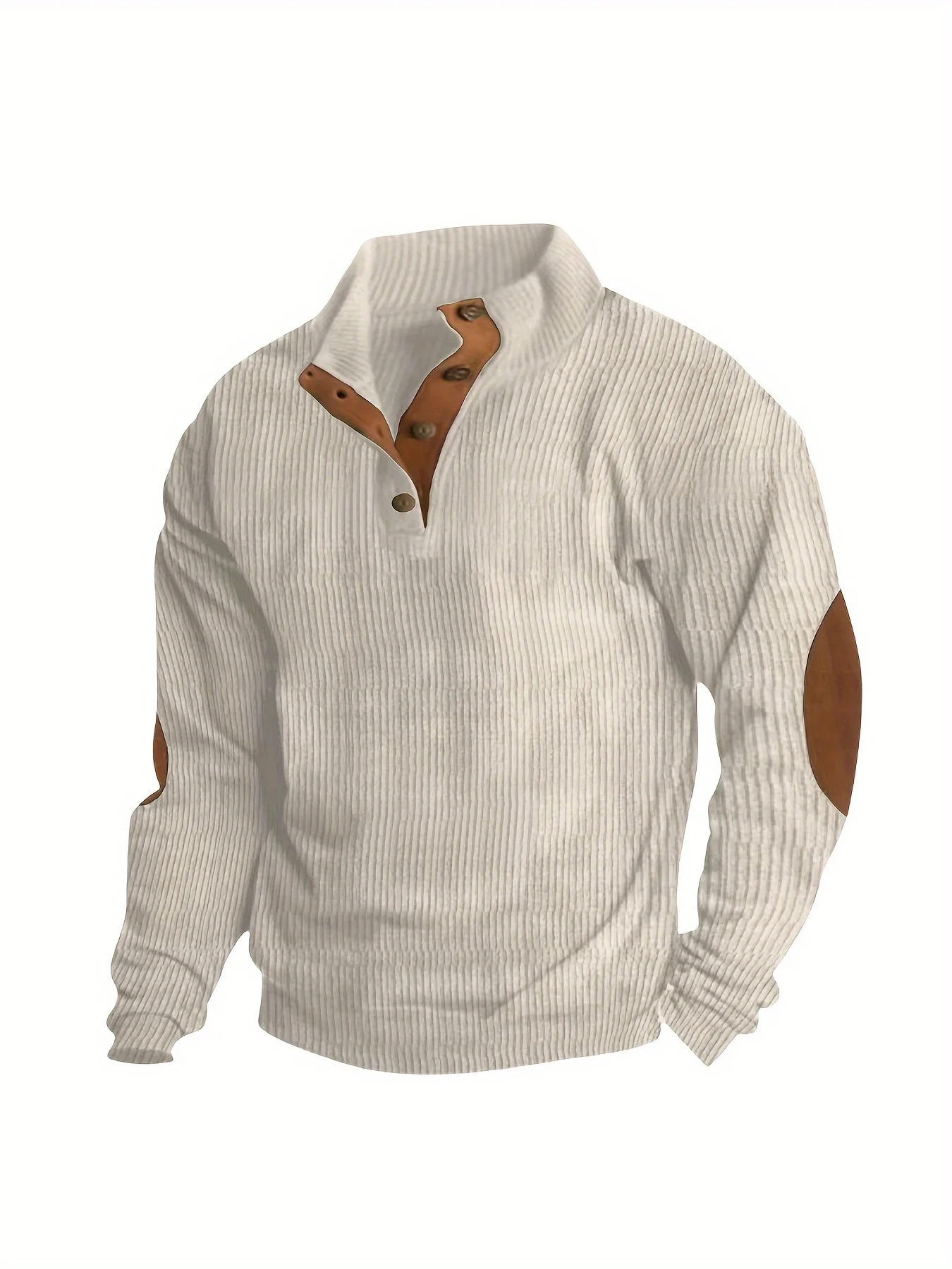 

Мужская осенне-зимняя уличная свободная куртка, бархатный повседневный воротник-стойка, толстовка на пуговицах с длинными рукавами, мужская версия