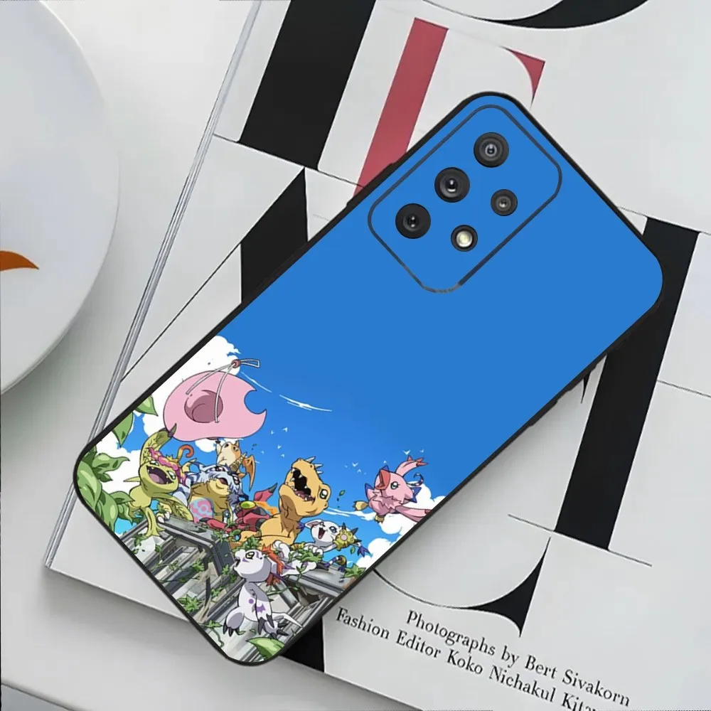 Digimon Adventure Anime Phone Case For Samsung Galaxy S24,S20,S21,S22,S23,Fe,Lite,Plus,Ultra,Note Shell