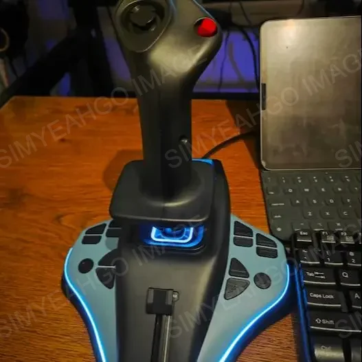 Simulasi braket pengendali getaran getaran getaran pengendali Joystick untuk PC Joystick terbang untuk x-plane MSFS2020 P3D