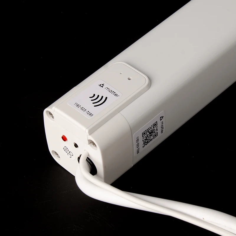 Nuevo Riel de cortina eléctrico con Motor inalámbrico inteligente Tuya de aluminio resistente plegable ondulado para dormitorio con soporte de techo