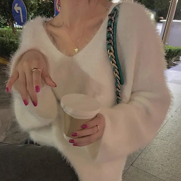 

Премиум-свитер Fcel: Новая женская модная коллекция Весна 2026, сезонная, из других материалов, 100% без катышков, высококачественный трикотаж