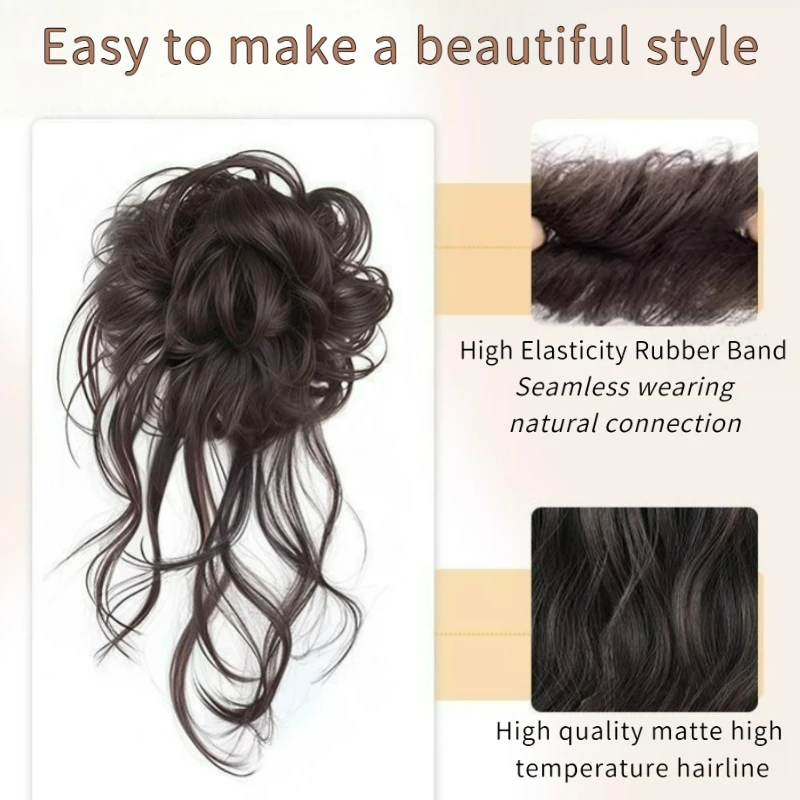 Thumbnail 3 - #10 Trending Synthetic Bun Chignons Right Now