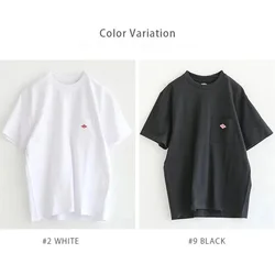 2024 Japan Men and Women's Pure Cotton Embroidery T-Shirt Short Sleeve Tee Simple, hot salleSolid Pocket Fashion Brand