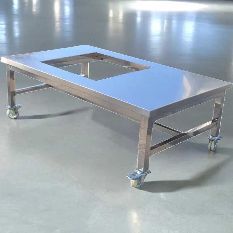 

Frame Heavy Duty Mobile Bench Instrument Table with Brake Casters