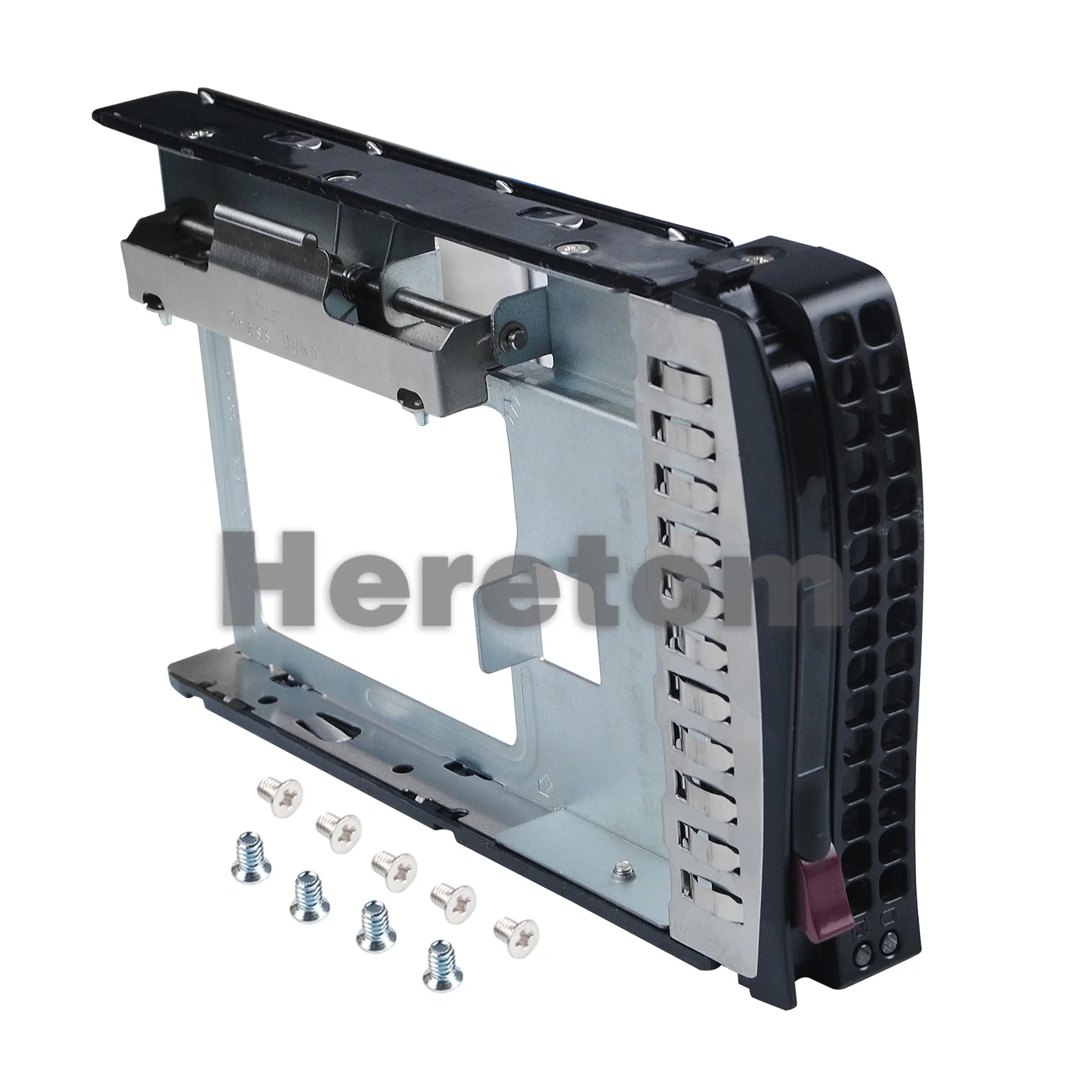 Image 4: Nouveau support de disque convertisseur Heretom sans outil de 3,5'' à 2,5'' pour Supermicro MCP-220-00118-0B