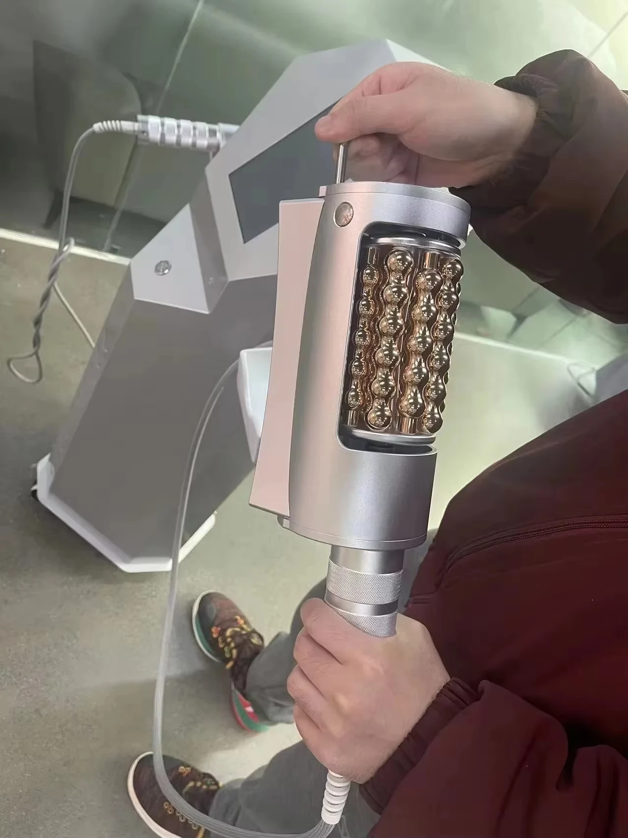 Massaggio Face Lift Macchina Dimagrante Sfera Interna Rullo Costruire Muscoli Riduzione del Grasso Rimodellamento Dispositivo Professionale per Salone