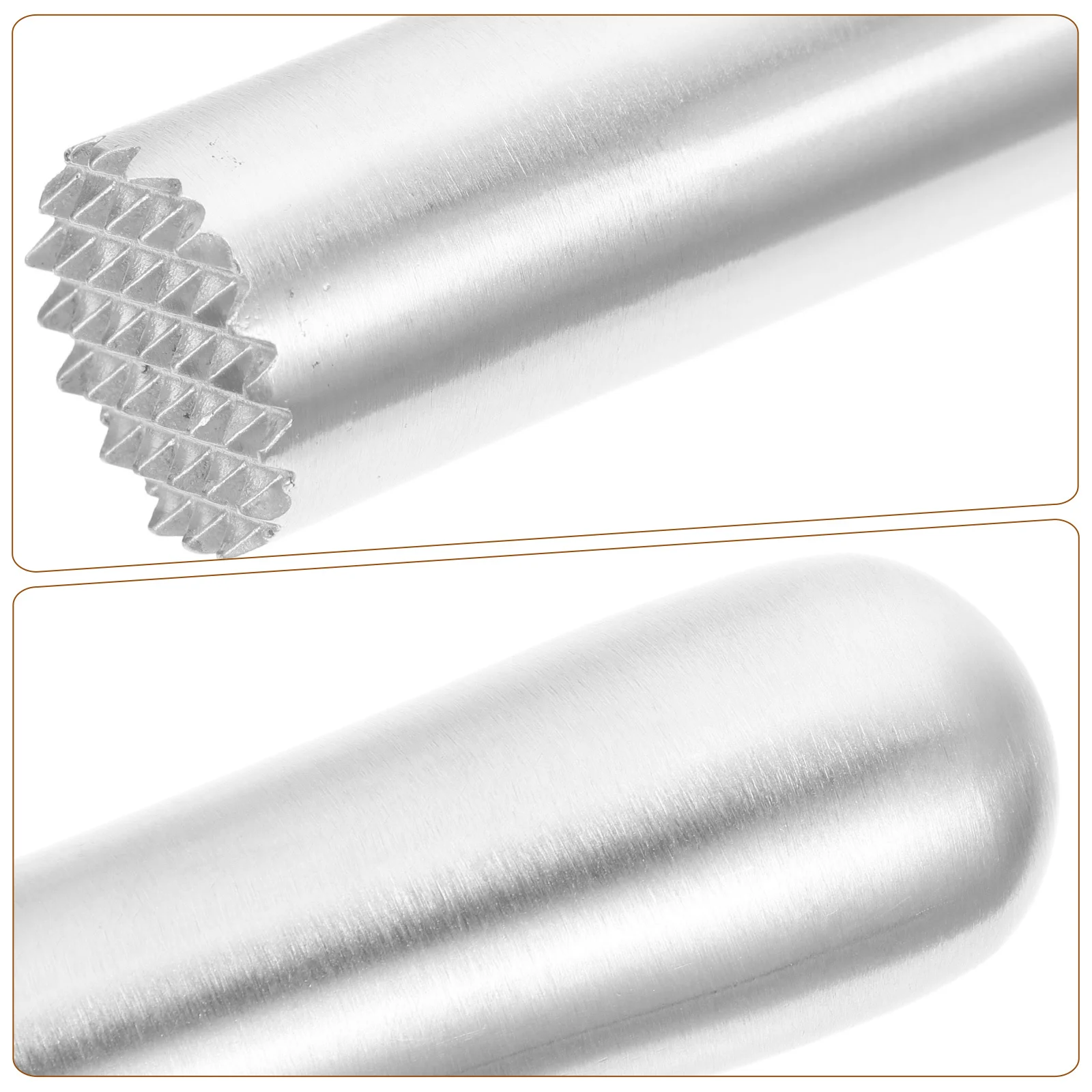 

Stainless Steel Ice Stick 22.5Cm Silver Long Slim Handle For Crushing Herbs Spices Tools Party Kitchen Bar Accessories