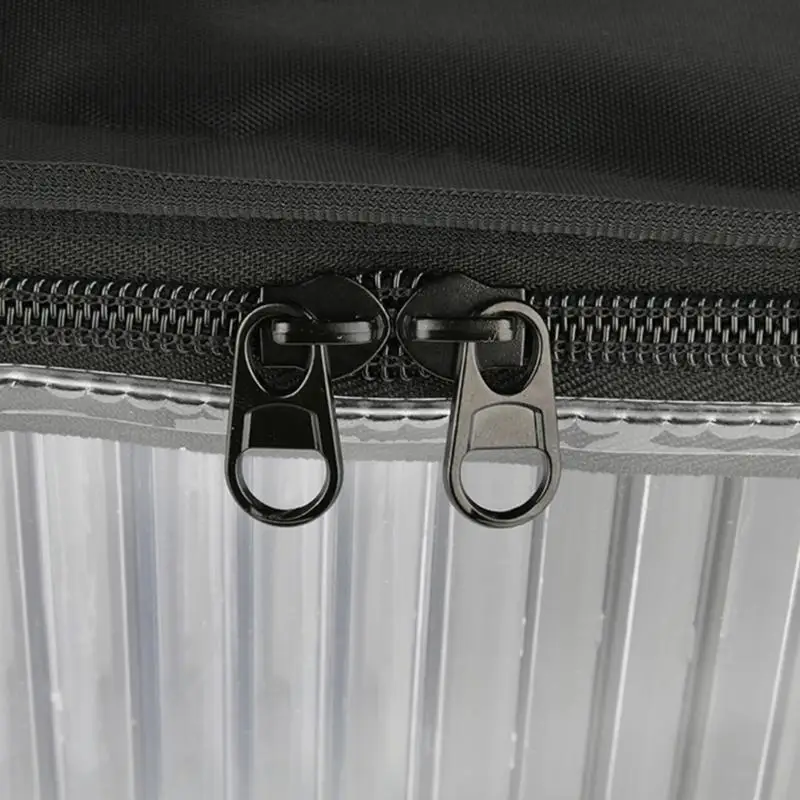 High Capacity CDs Disk Storage Waterproof Oxfords Fabric Zippered Design Carrying Bag for Outdoor Indoor Use 83CE